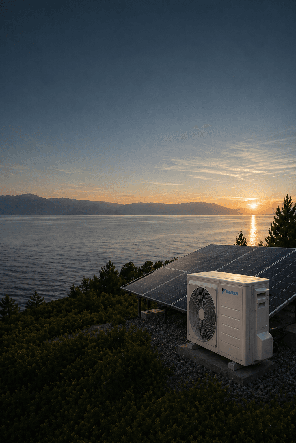 Solar panel installation